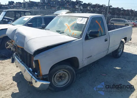 1988 Chevrolet Gmt-400 C2500 из США, поврежденный, VIN 1GCFC24H4JZ186099